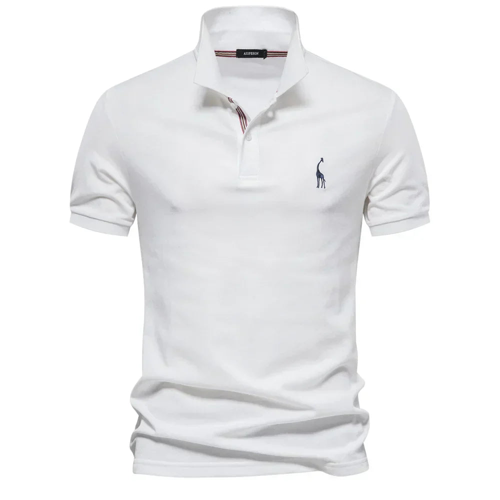 Alaric | Stylish Men's Short Sleeve Polo Shirt