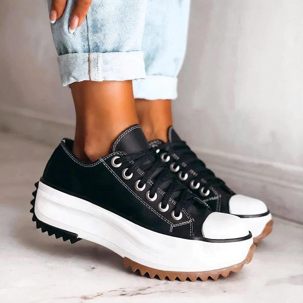 Dionne | Women's Supportive Platform Trainers Comfort Fit
