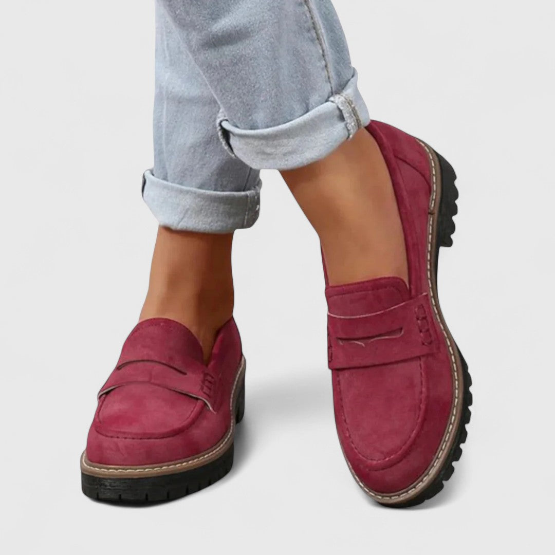 Eleanor | Womens Loafers Ergonomic Support Classic Slip On