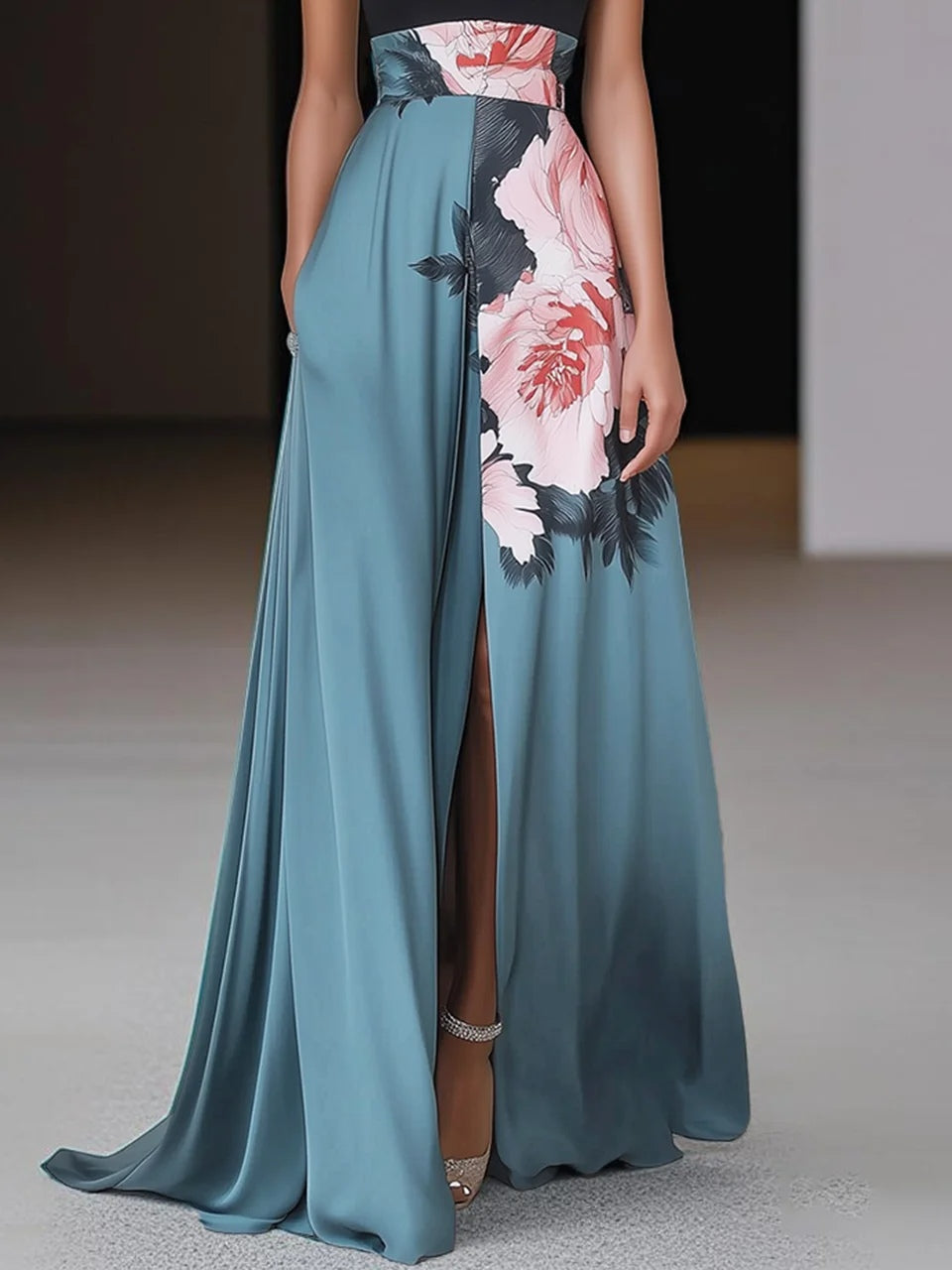 Florence | Elegant Women's Wedding Guest Maxi Dress