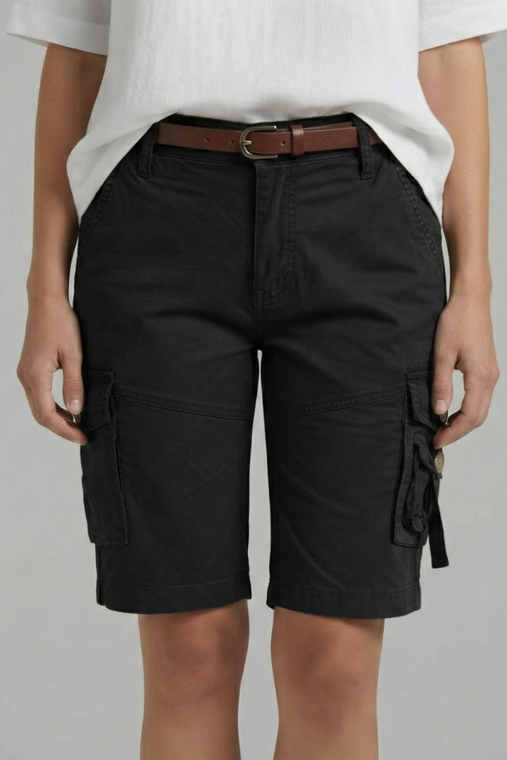 Helena | Women Utility Pocket Cargo Shorts