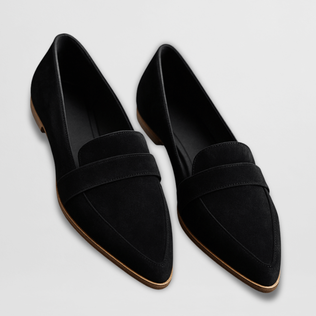 Iris | Womens Loafers Soft Suede Ergonomic Support Slip On