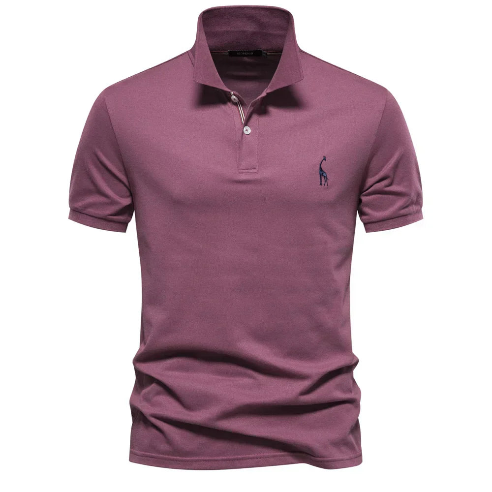 Alaric | Stylish Men's Short Sleeve Polo Shirt