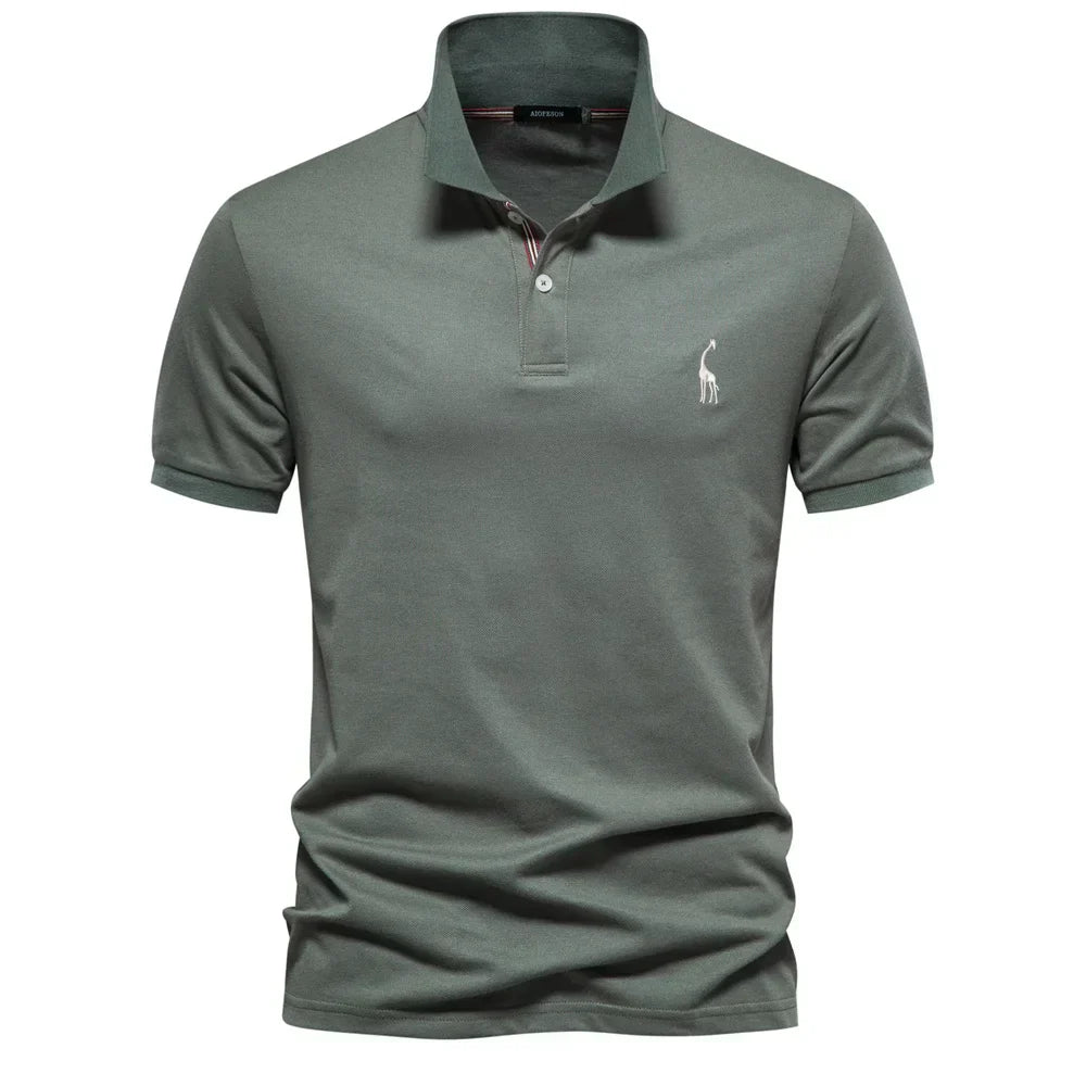 Alaric | Stylish Men's Short Sleeve Polo Shirt