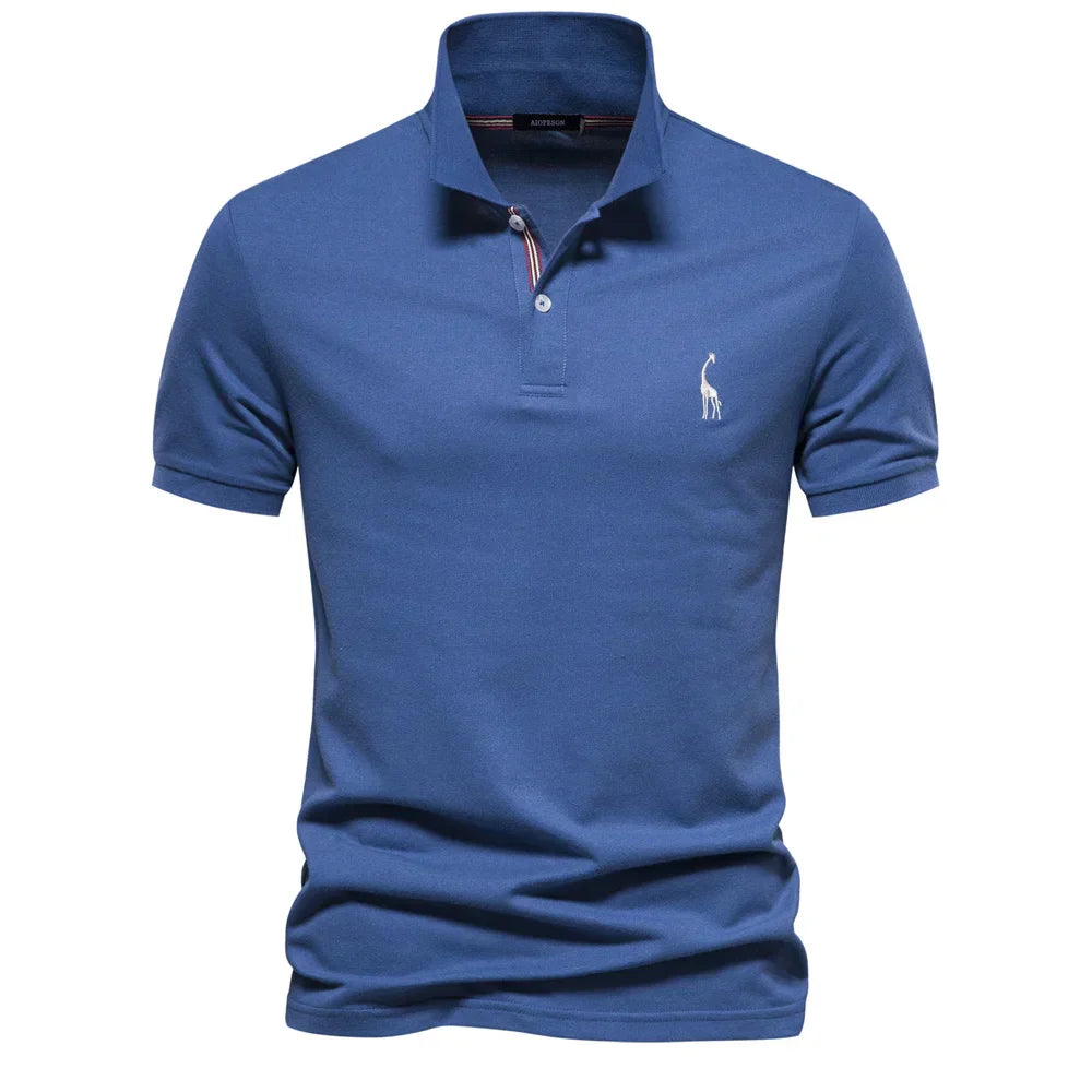 Alaric | Stylish Men's Short Sleeve Polo Shirt