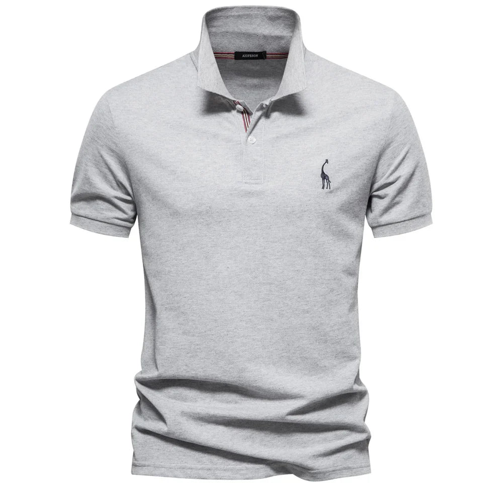 Alaric | Stylish Men's Short Sleeve Polo Shirt