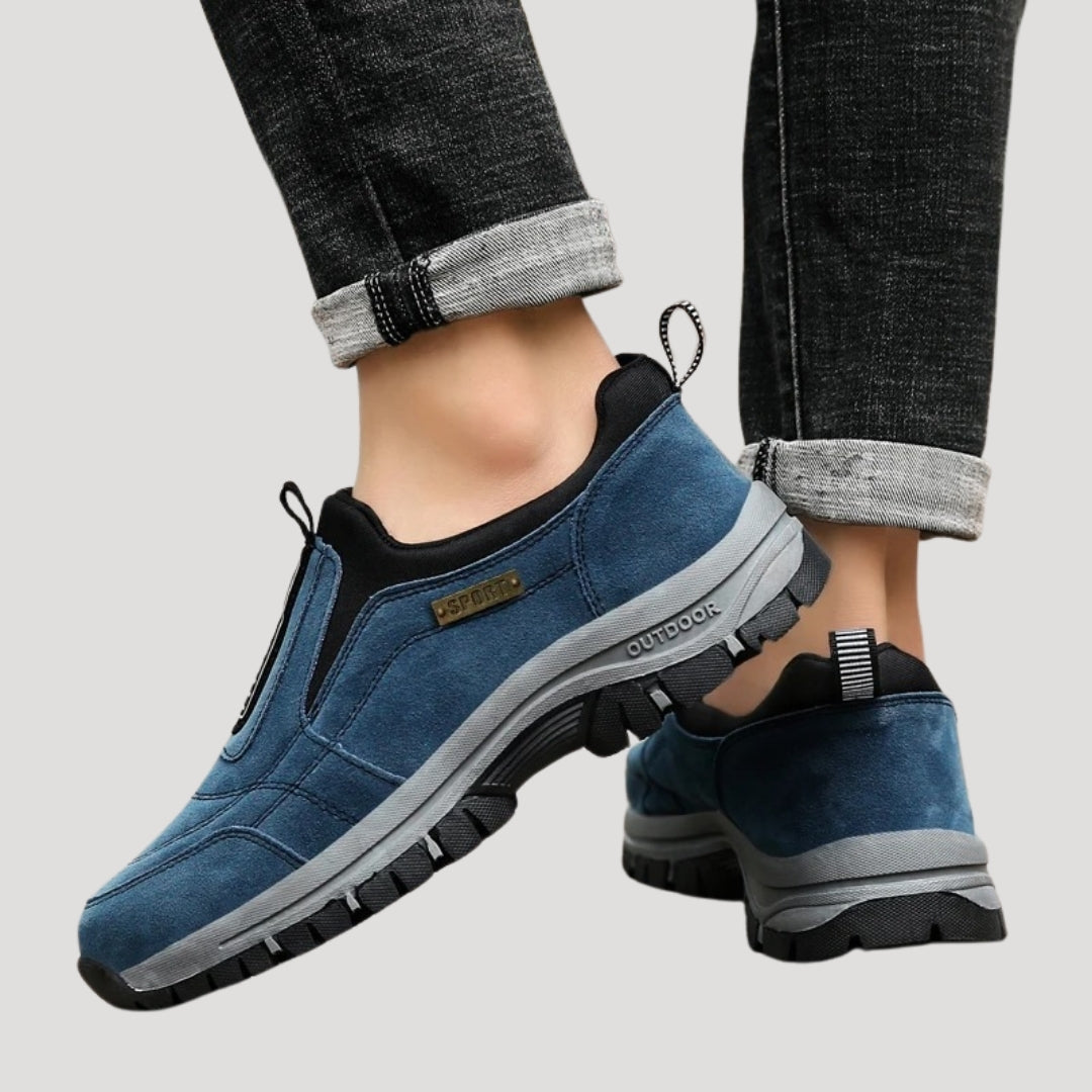 Alfie | Men Rugged Slip On Shoes Durable Textile