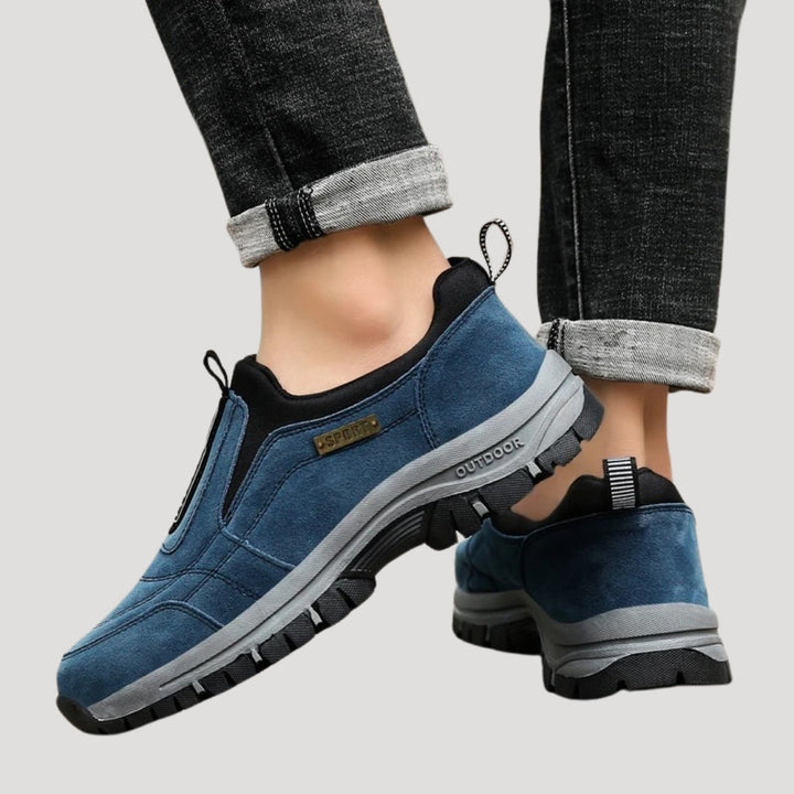 Alfie | Men Rugged Slip On Shoes Durable Textile