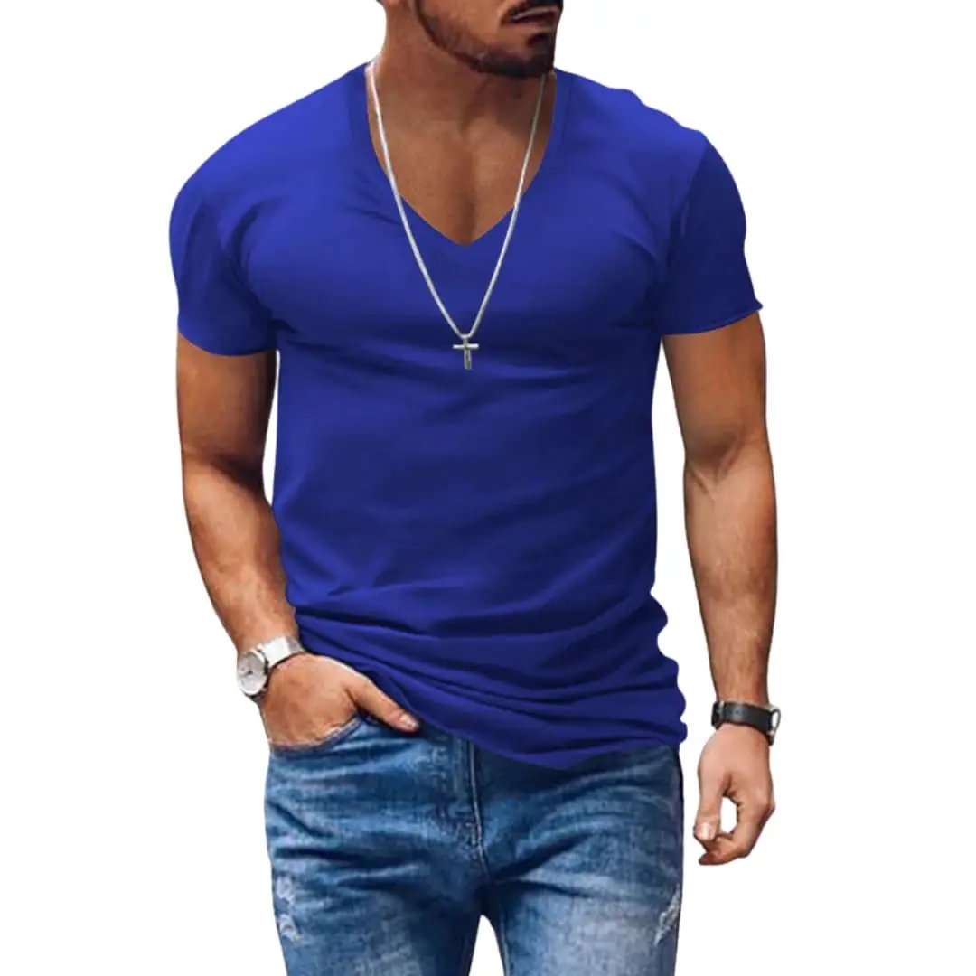 Alistair | Effortless Men's V-Neck Short Sleeve T-Shirt