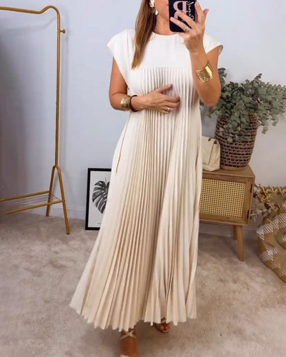 Amelie | Elegant Women's Pleated Maxi Dress Cocktail