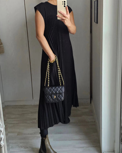 Amelie | Elegant Women's Pleated Maxi Dress Cocktail