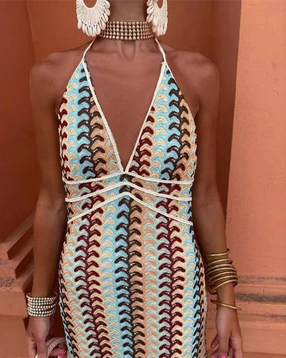 Bree | Relaxed Womens Crochet Beach Wedding Guest Dress