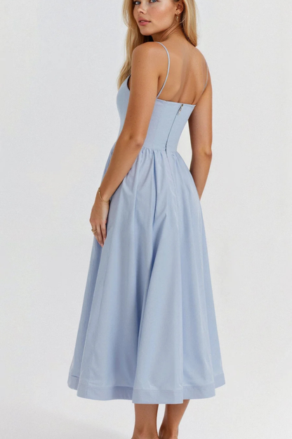 Britney | Sophisticated Women Prom A-Line Midi Dress
