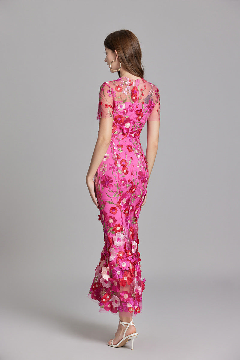 Cecily | Women Sleeveless Floral Maxi Dress Flowing Silhouette