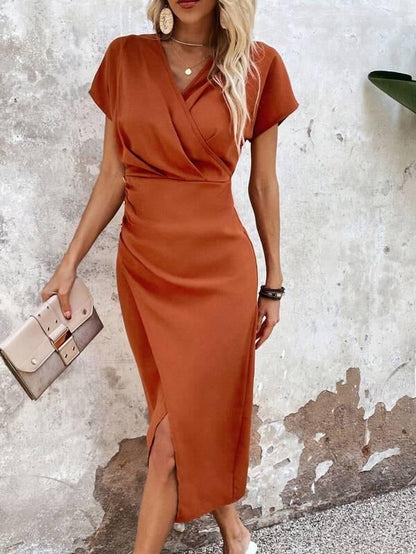 Charlotte | Elegant Women's Wedding Guest Midi Dress