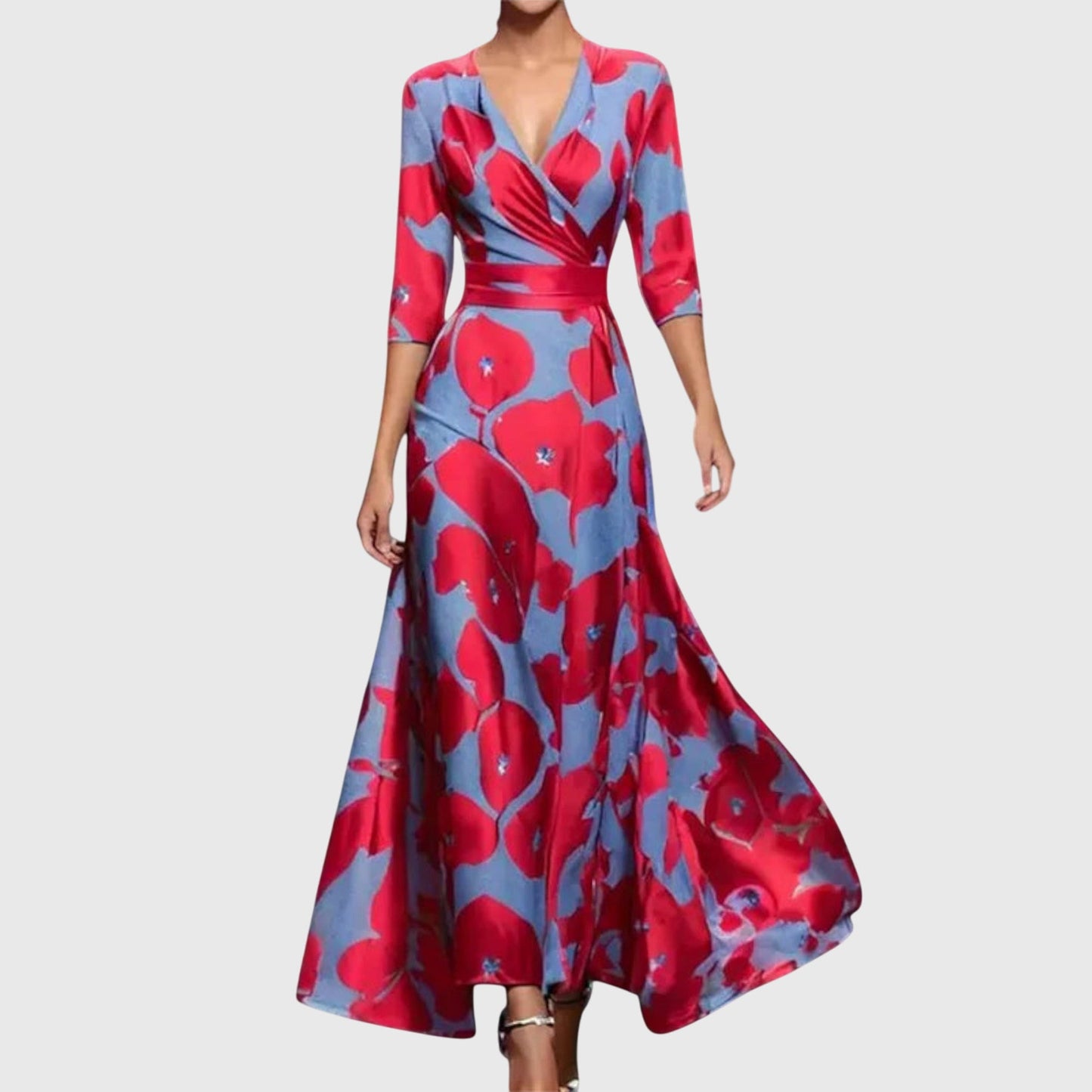 Clarice | Women Elegant Tailored Midi Dress Flattering Fit