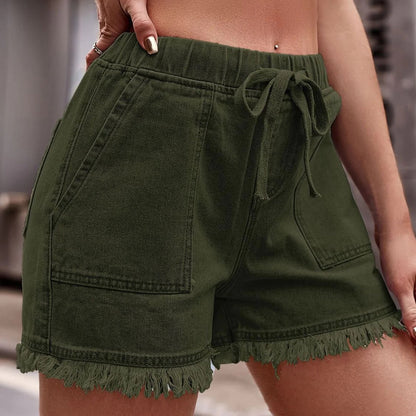Clarissa | Effortless Women's Denim Jorts Summer Shorts