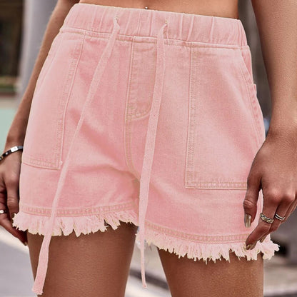 Clarissa | Effortless Women's Denim Jorts Summer Shorts