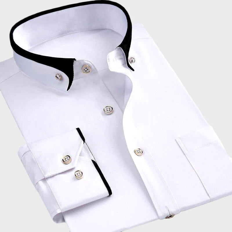 Davenport | Men's Stretch Slim Fit Shirt