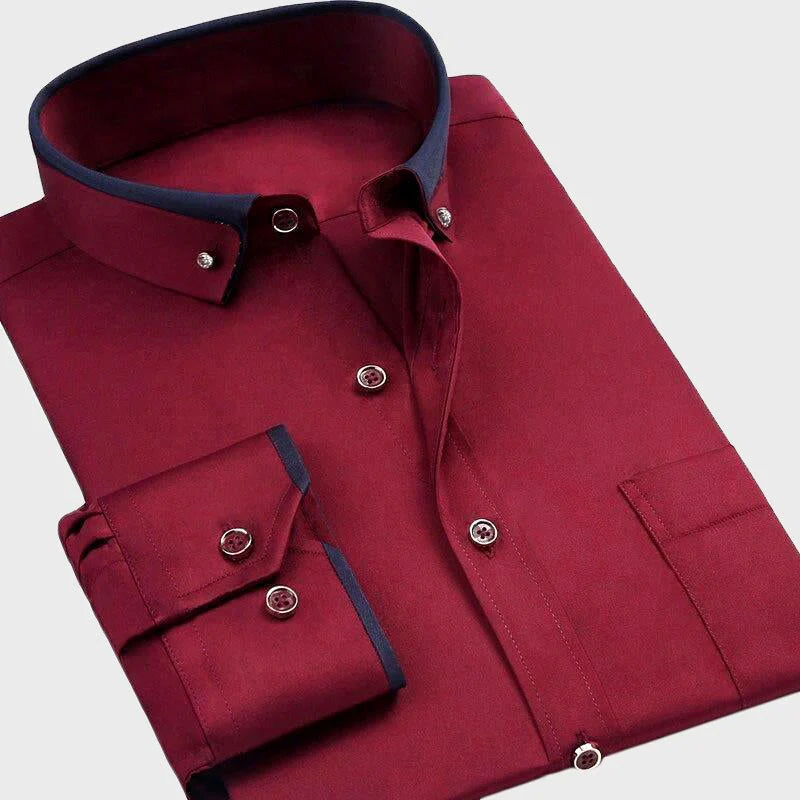 Davenport | Men's Stretch Slim Fit Shirt