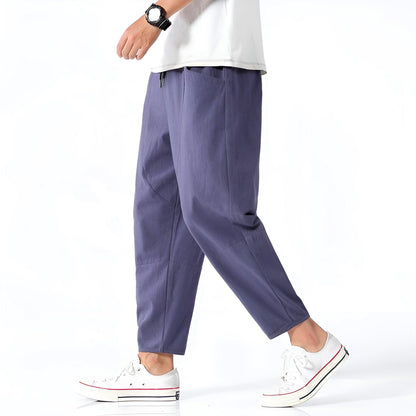 Devereux | Relaxed Men's Urban Cropped Trousers