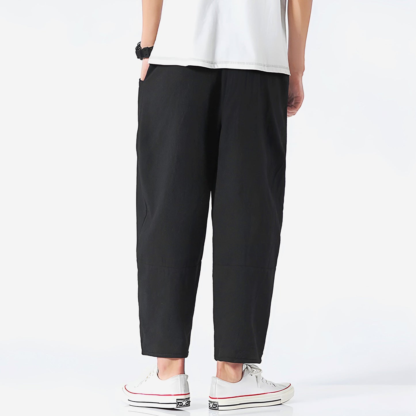 Devereux | Relaxed Men's Urban Cropped Trousers