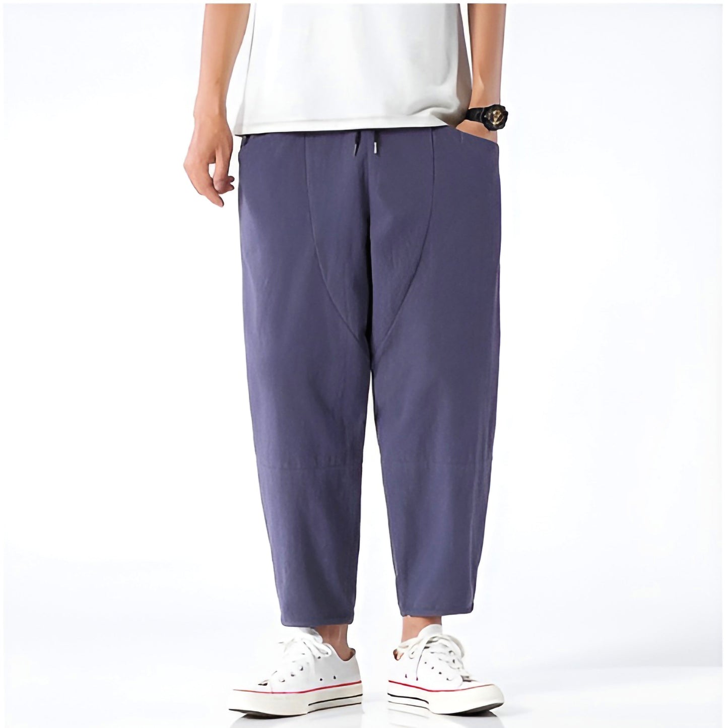 Devereux | Relaxed Men's Urban Cropped Trousers