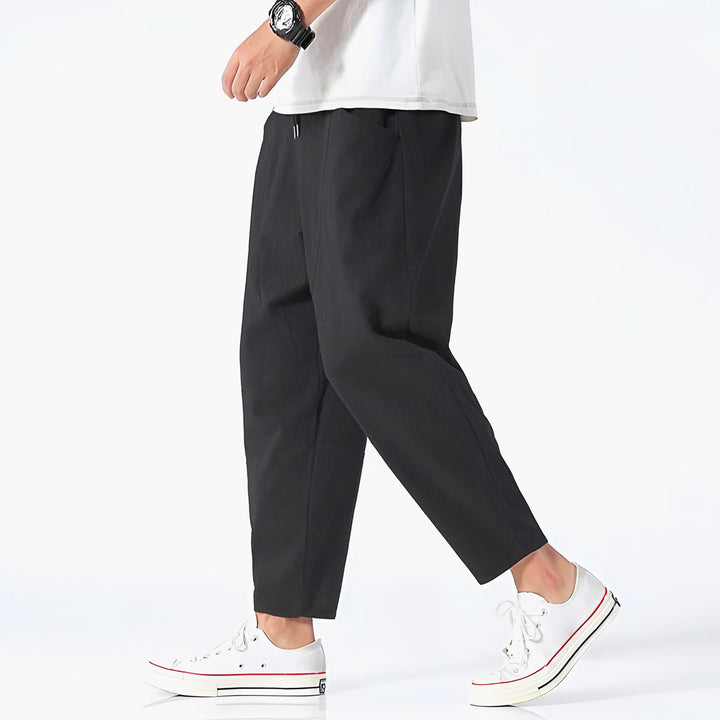 Devereux | Relaxed Men's Urban Cropped Trousers