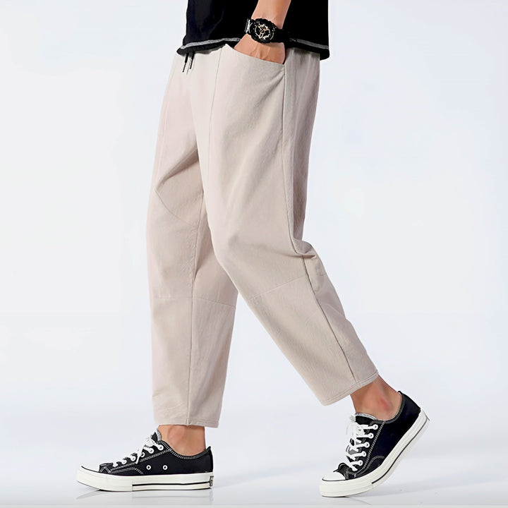 Devereux | Relaxed Men's Urban Cropped Trousers