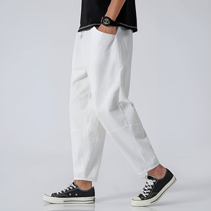 Devereux | Relaxed Men's Urban Cropped Trousers