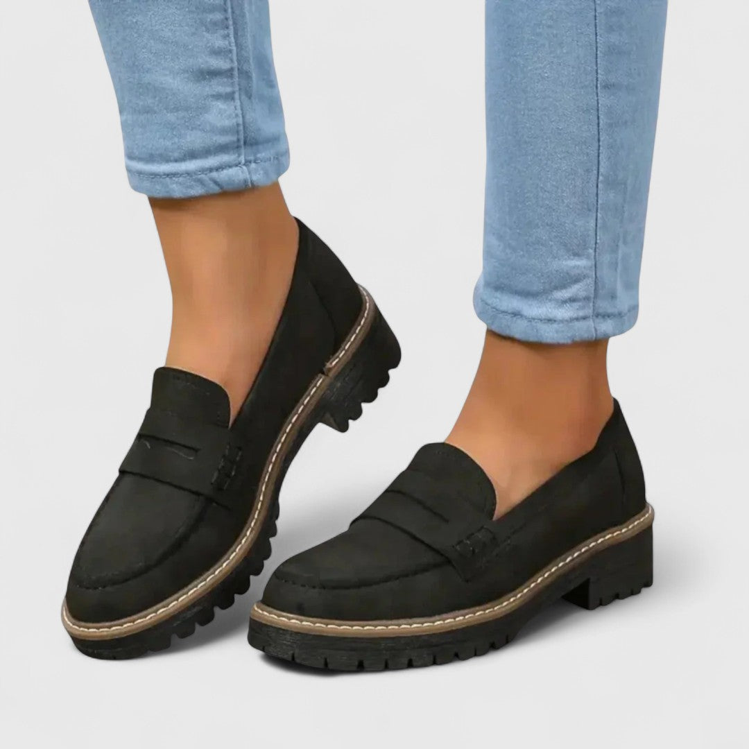 Eleanor | Womens Loafers Ergonomic Support Classic Slip On