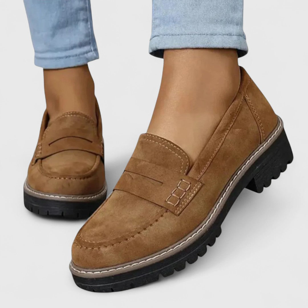 Eleanor | Womens Loafers Ergonomic Support Classic Slip On