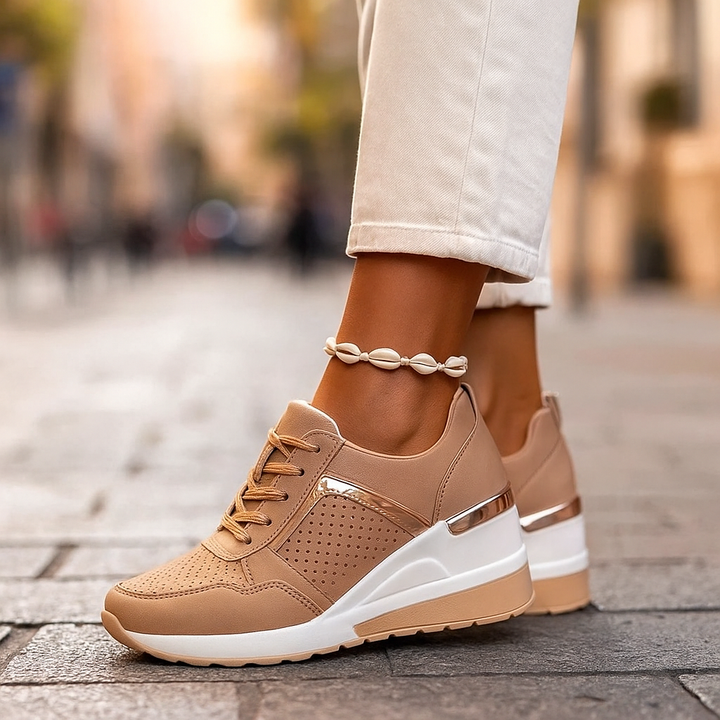 Elowen | Women's Supportive Wedge Trainers