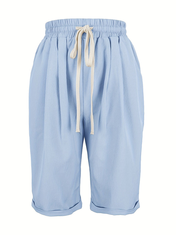 Flora | Relaxed Women's Casual Capri Pants Summer