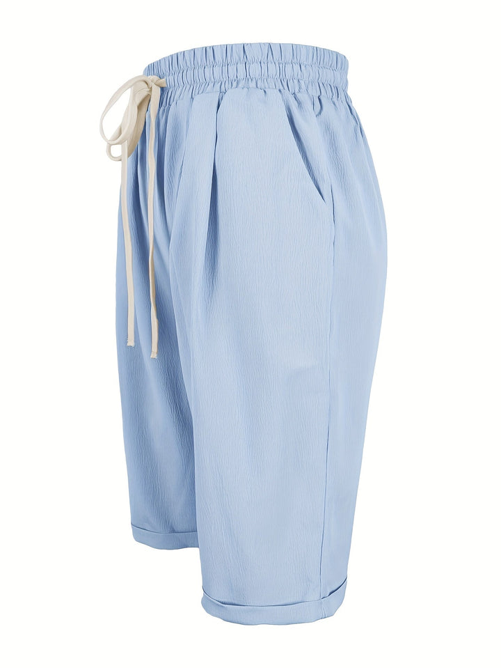 Flora | Relaxed Women's Casual Capri Pants Summer