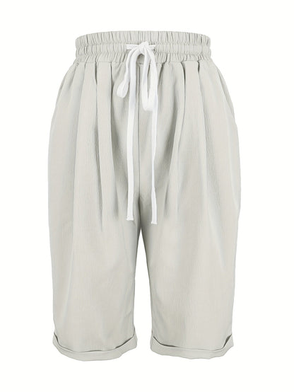 Flora | Relaxed Women's Casual Capri Pants Summer