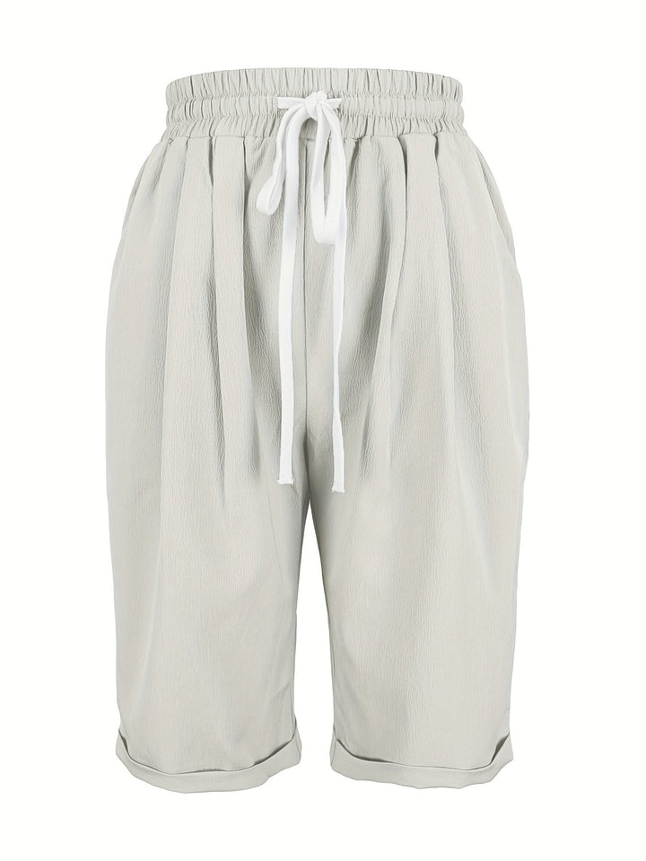 Flora | Relaxed Women's Casual Capri Pants Summer