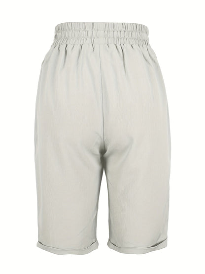 Flora | Relaxed Women's Casual Capri Pants Summer