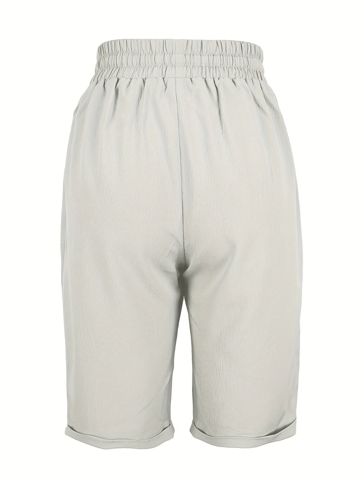 Flora | Relaxed Women's Casual Capri Pants Summer