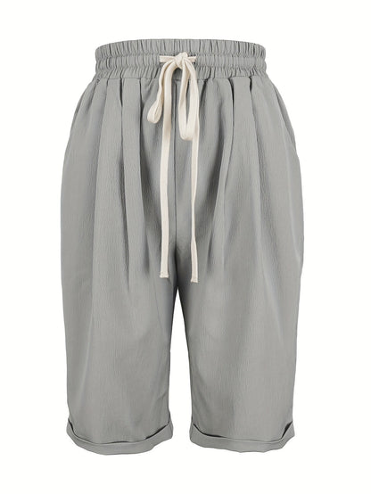 Flora | Relaxed Women's Casual Capri Pants Summer