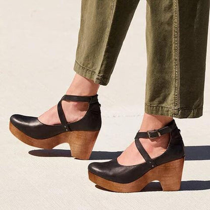 Frederica | Stylish Women's Wedge Heels Closed Toe