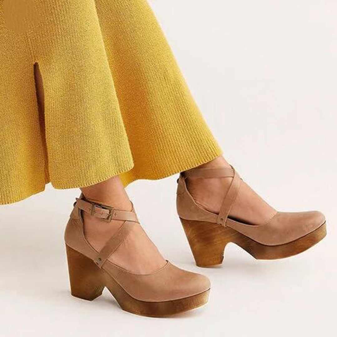 Frederica | Stylish Women's Wedge Heels Closed Toe