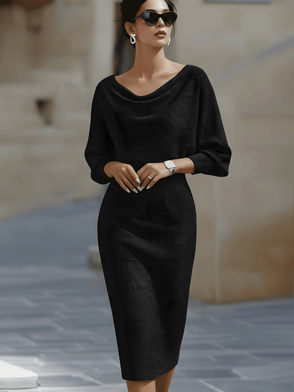 Galaxia | Elegant Women’s 2026 Graduation Bodycon Midi Dress