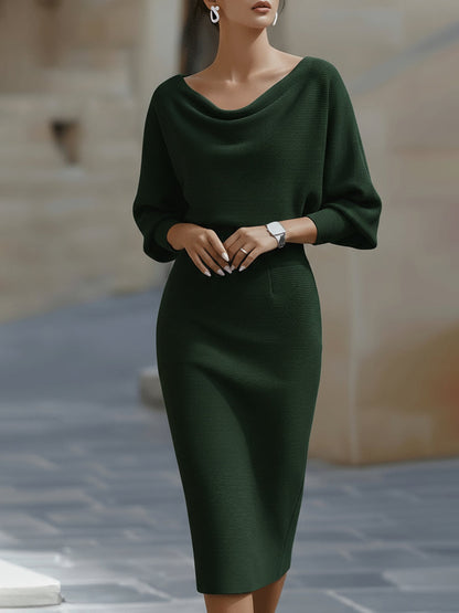 Galaxia | Elegant Women’s 2026 Graduation Bodycon Midi Dress