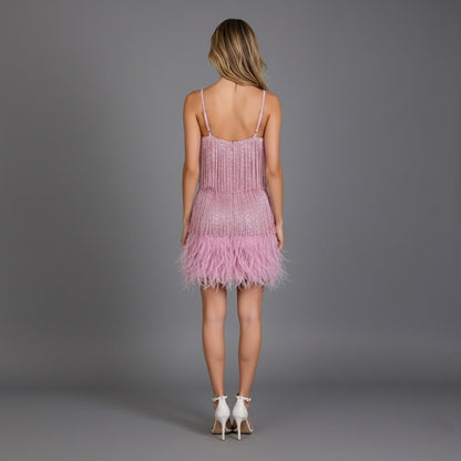 Giavanna | Elegant Women’s 2026 Graduation Fringe Mini Dress