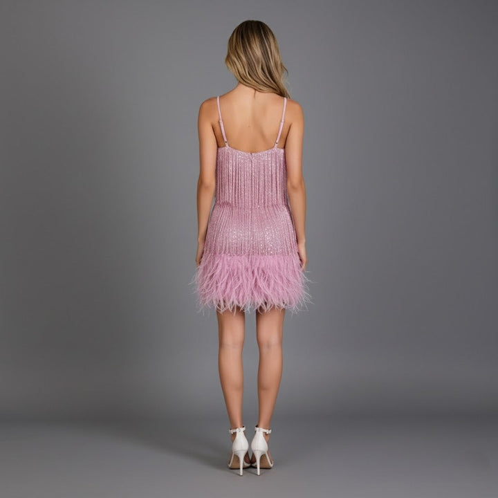 Giavanna | Elegant Women’s 2026 Graduation Fringe Mini Dress