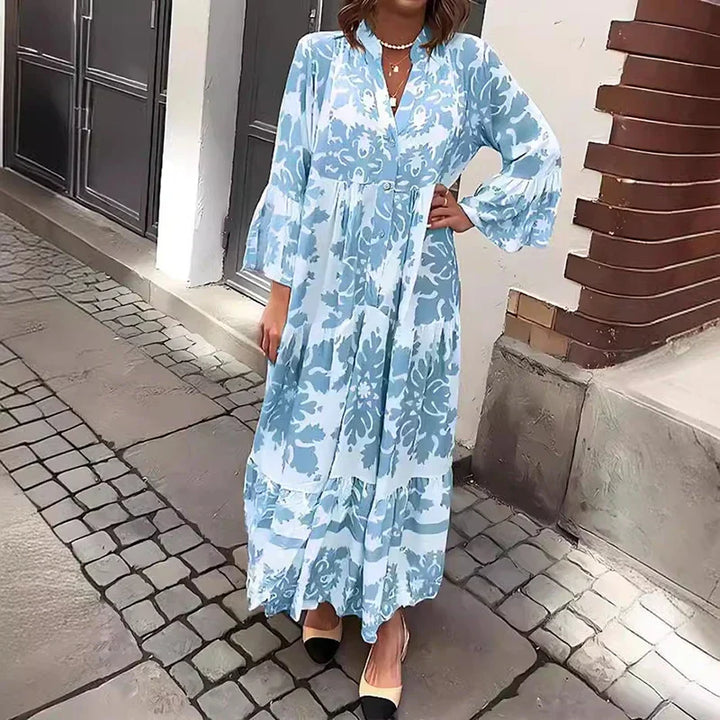 Harmony | Elegant Women's Boho Flowy Maxi Dress