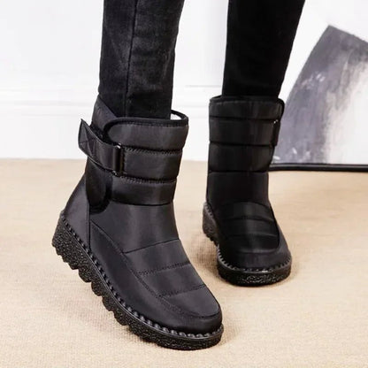 Harriet | Waterproof Quilted Slip-On Fleece Lined Boots