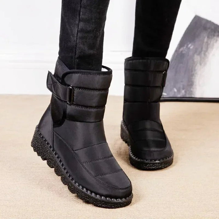 Harriet | Waterproof Quilted Slip-On Fleece Lined Boots