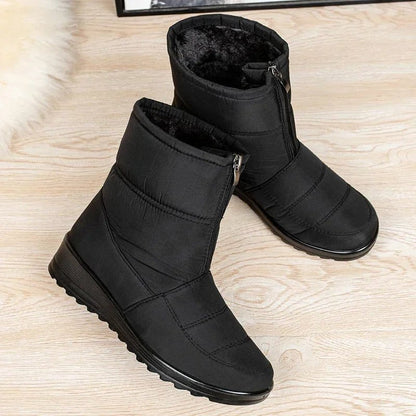 Harriet | Waterproof Quilted Slip-On Fleece Lined Boots